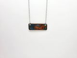 Natural Patina Medium Bar Necklace